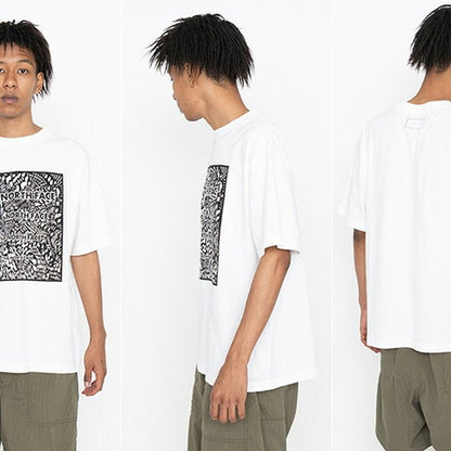 THE NORTH FACE Purple Label 5.5オンス ハーフスリーブグラフィックTシャツ NT3213N