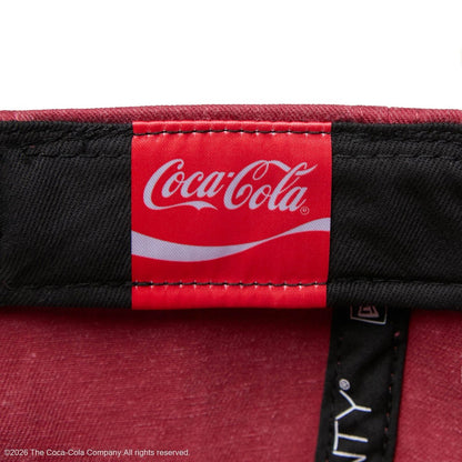 NEW ERA 920 COCA-COLA ACID WASH RED
