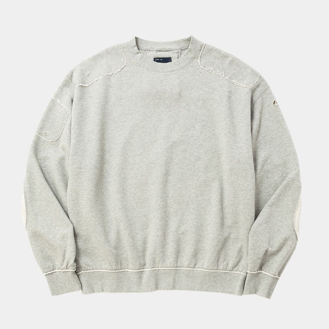 meanswhile Stratum Sweatshirt MIX GREY