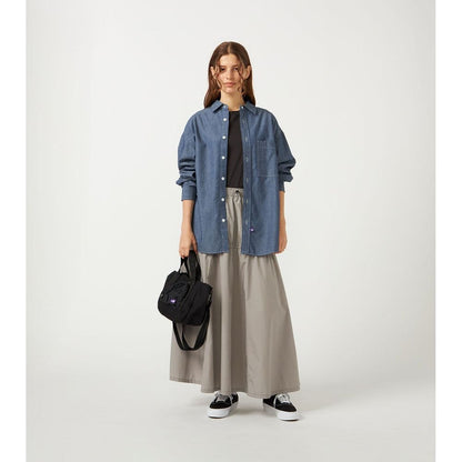 CORDURA Nylon Shoulder Tote Bag N25FU081_TNF PPL nanamica AHGRAY