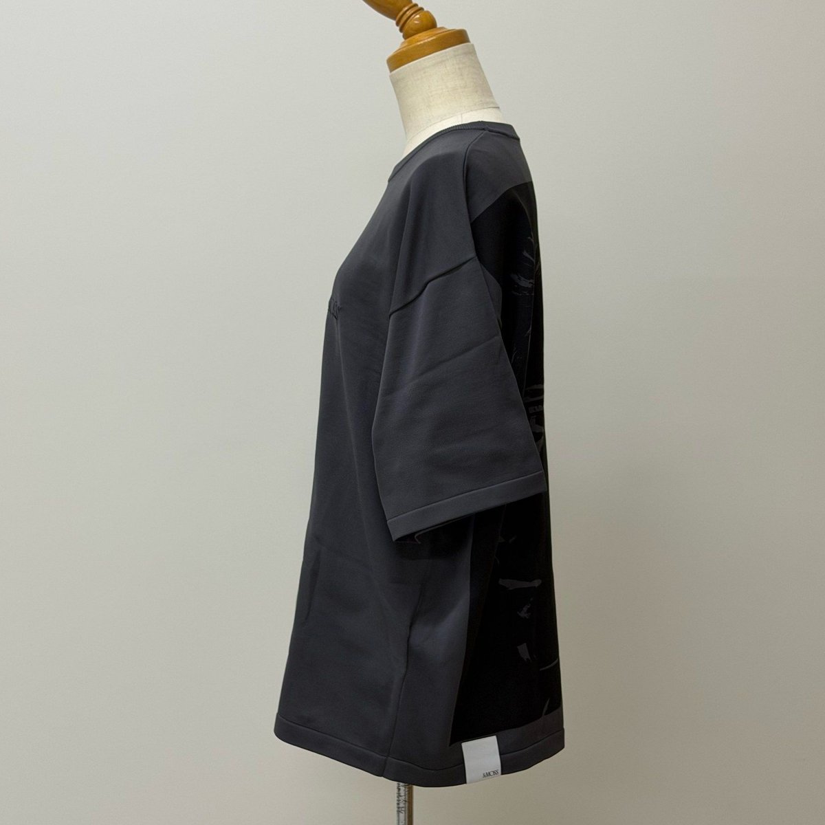 AND MOSS DRY MESH T-SHIRTS(lady)(HLEX) Y.GRAY