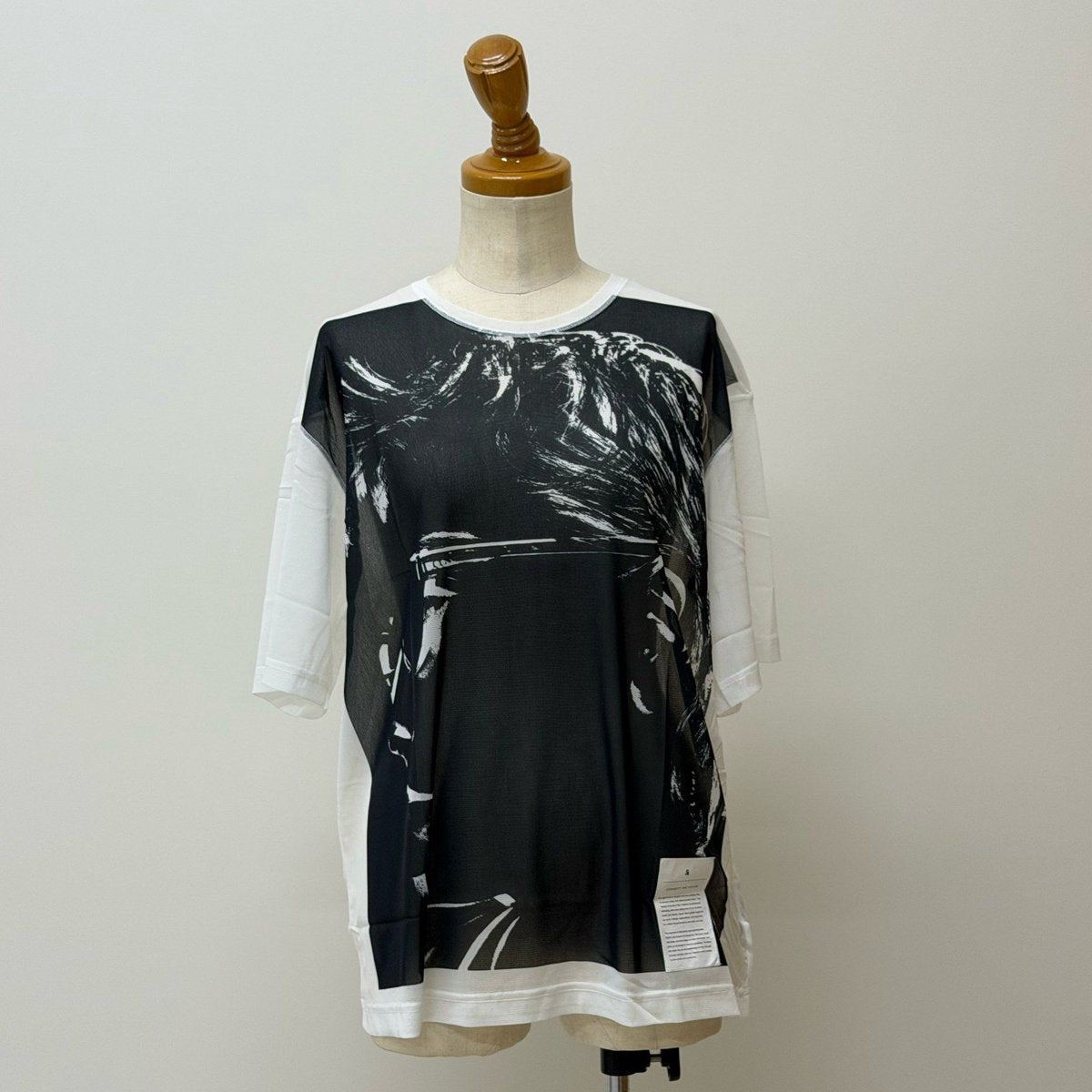 AND MOSS DRY MESH T-SHIRTS(lady)(HLEX) L.WHITE