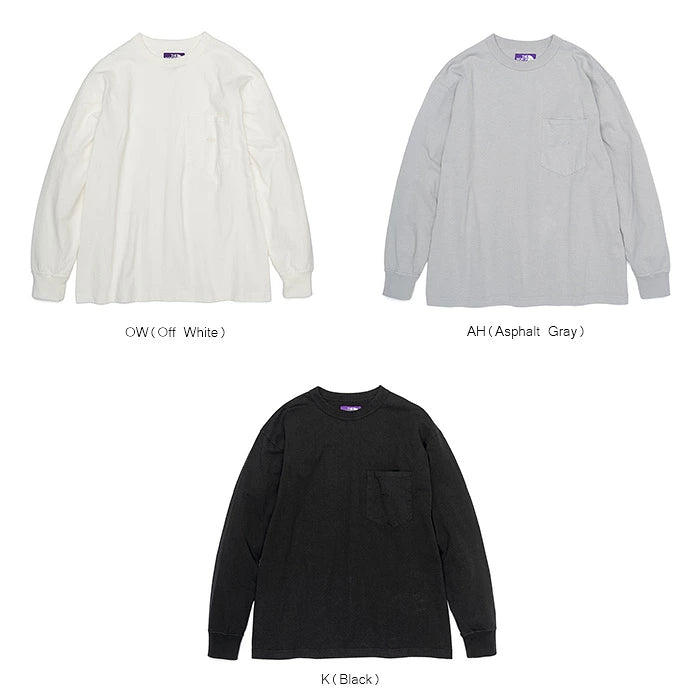 THE NORTH FACE Purple Label 7oz ロングスリーブ ポケットTシャツ NT3102N