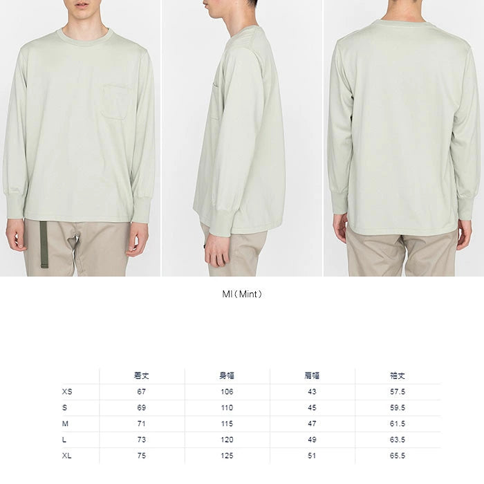 NANAMICA L/S Pocket Tee SUHS117