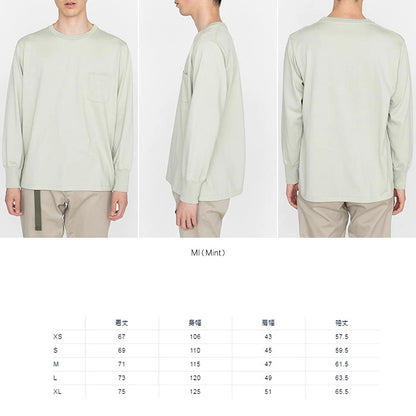 NANAMICA L/S Pocket Tee SUHS117
