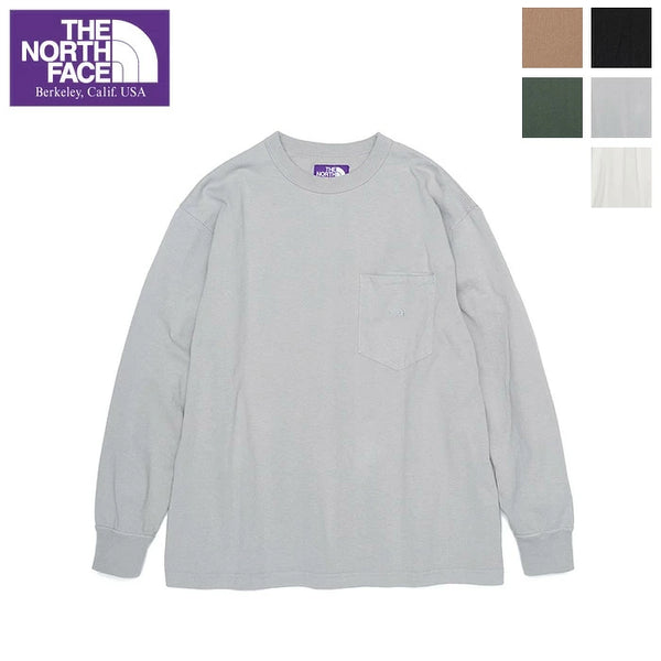 THE NORTH FACE Purple Label 7oz ロングスリーブ ポケットTシャツ NT3102N