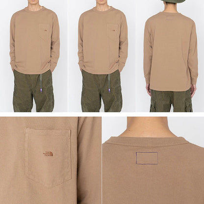 THE NORTH FACE Purple Label 7oz ロングスリーブ ポケットTシャツ NT3102N