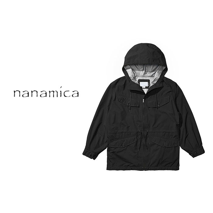 NANAMICA メンズ ゴアテックス クルーザー ジャケット/ブラック/ /GORE-TEX Cruiser Jacket/Black #ライトアウター ゴアテックス 防水 SUAS018