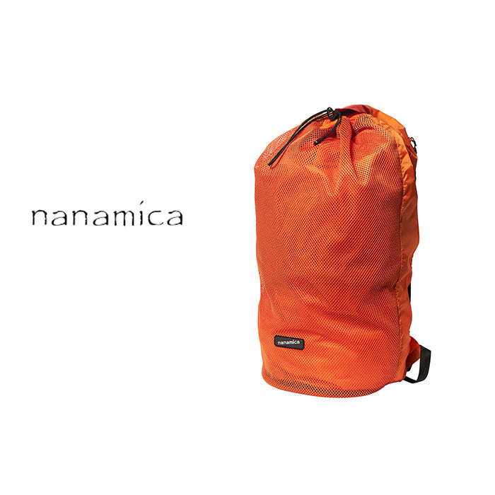 NANAMICA グッズ ナナミカン パッカブル メッシュ デイ パック/ブラック/ / n Packable Mesh Day Pack/Black #バックパック リュック 軽量 SUOS047
