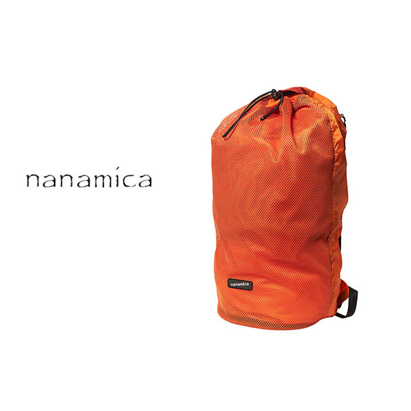 NANAMICA グッズ ナナミカン パッカブル メッシュ デイ パック/ブラック/ / n Packable Mesh Day Pack/Black #バックパック リュック 軽量 SUOS047