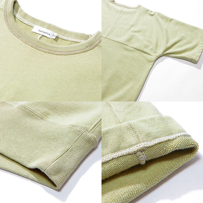 NANAMICA メンズ クルー ネック ハーフスリーブ スウェット/ベージュ/ /Crew Neck H/S Sweat/Beige Tシャツ 厚手 シンプル SUHS070