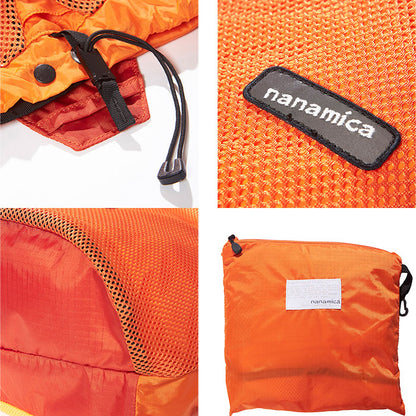 NANAMICA グッズ ナナミカン パッカブル メッシュ デイ パック/ブラック/ / n Packable Mesh Day Pack/Black #バックパック リュック 軽量 SUOS047