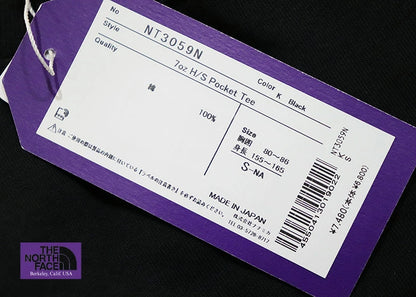 THE NORTH FACE Purple Label 7oz 半袖ポケットTシャツ NT3059N
