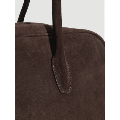 KOMOREBI MUSEUM SUEDE BAG B01 BROWN