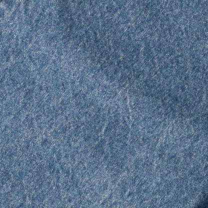 COOME DENIM MID-THIGH SHORTS BLUE