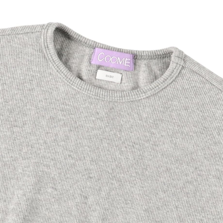 COOME BABY SS TEE GREY