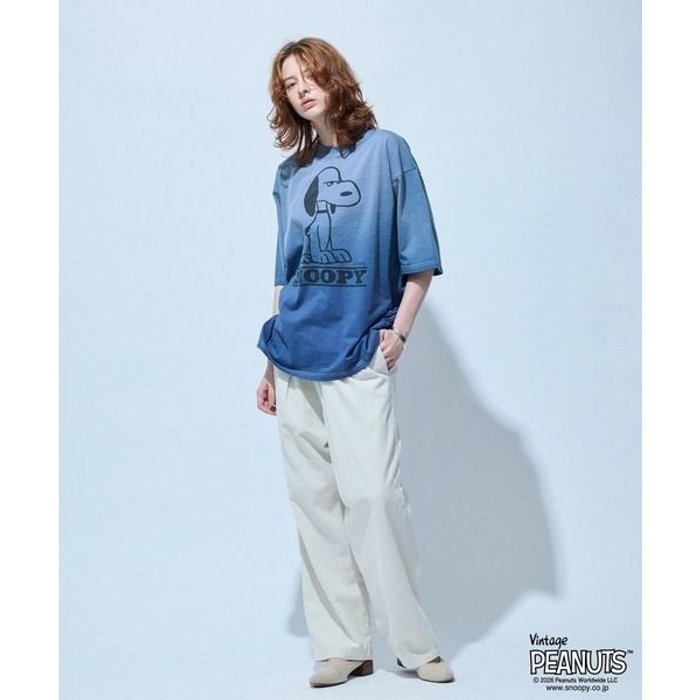 JOHNBULL PEANUTS SNOOPY T ネイビー