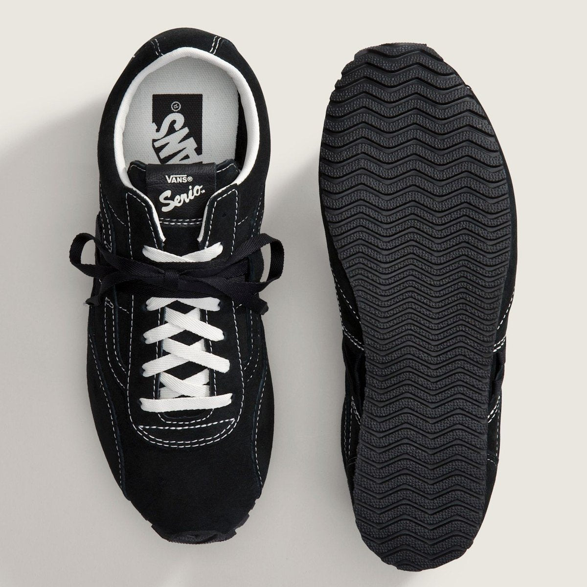 Vans SUPER LOW PRO TRAINER LX LEATHER MARATHON SILVER