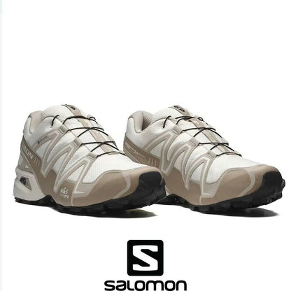 SALOMON SPEEDCROSS 3 GTX VANILLA ICE/WHITE PEPPER/FEATHER GRAY