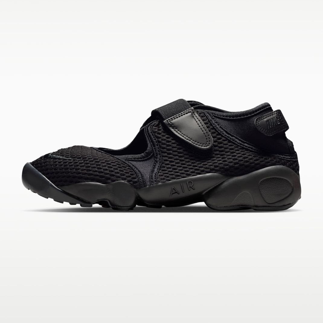 NIKE ﾅｲｷ W AIR RIFT MESH BLACK/BLACK-WHITE