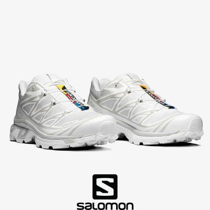SALOMON XT-6 WHITE/WHITE/LUNAR ROCK