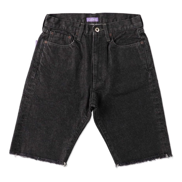 COOME DENIM MID-THIGH SHORTS COOMESS24P02