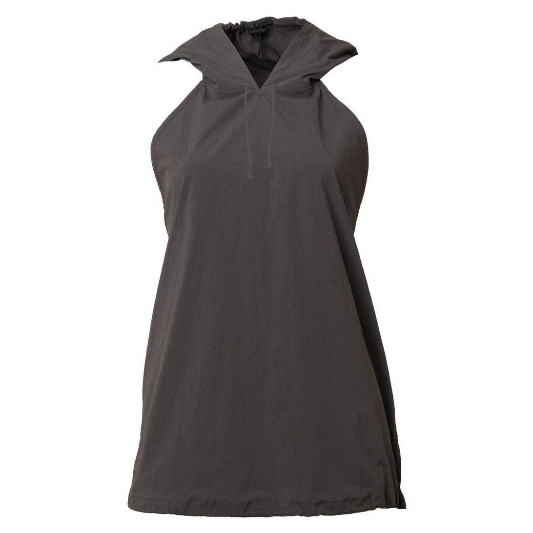 Hoodie Nylon Tops TW6SS-017_TW CHARCOAL