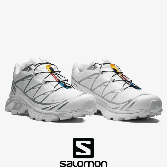 SALOMON XT-6 GTX WHITE/WHITE/FTW SILVER