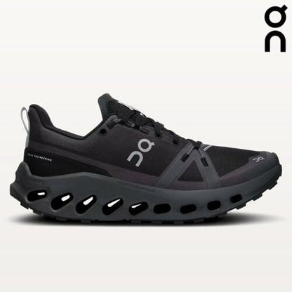 ON CLOUD SURFER TRAIL WP W WOMEN BLACK/ECLIPSE