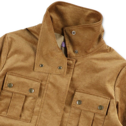 COMME SAFARI JACKET BROWN
