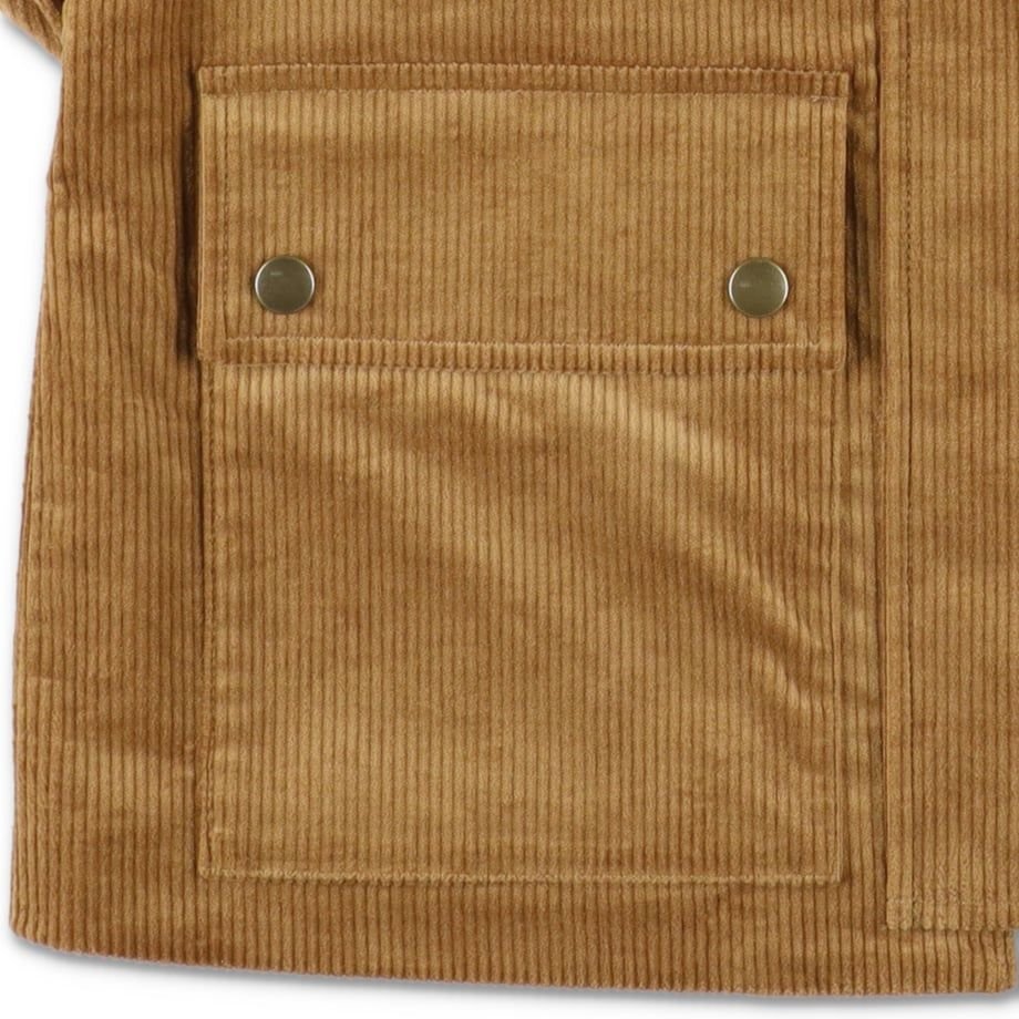 COMME SAFARI JACKET BROWN