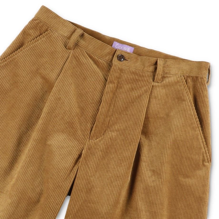 COMME BAGGY PANTS BROWN