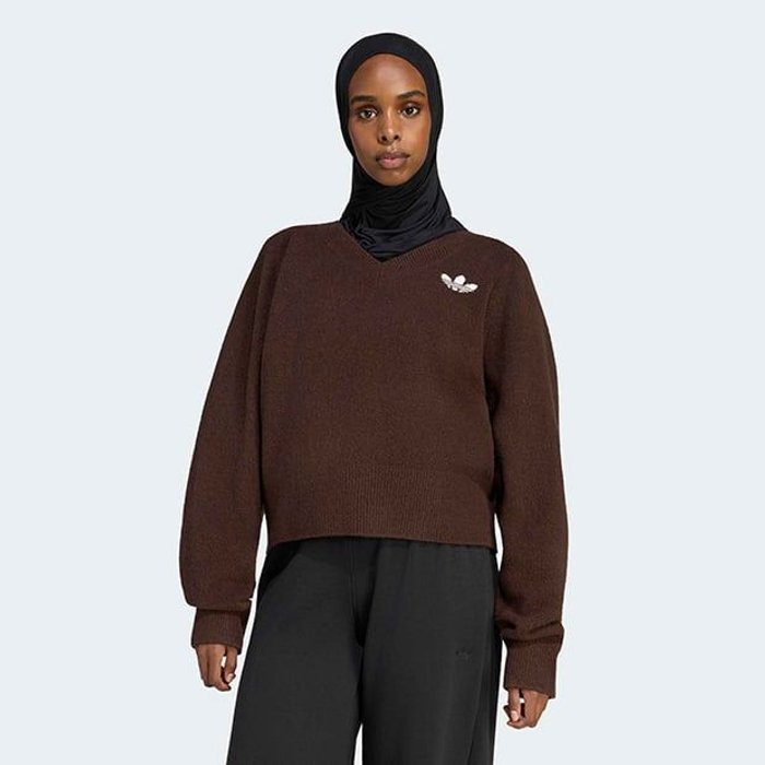 adidas originals ESSENTIALS KNIT SW ｵｰﾛﾗｺｰﾋｰ