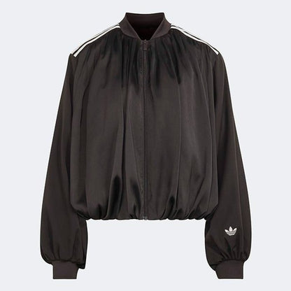 adidas originals SATIN PLEATED TRAC ﾅｲﾄﾌﾞﾗｳﾝ