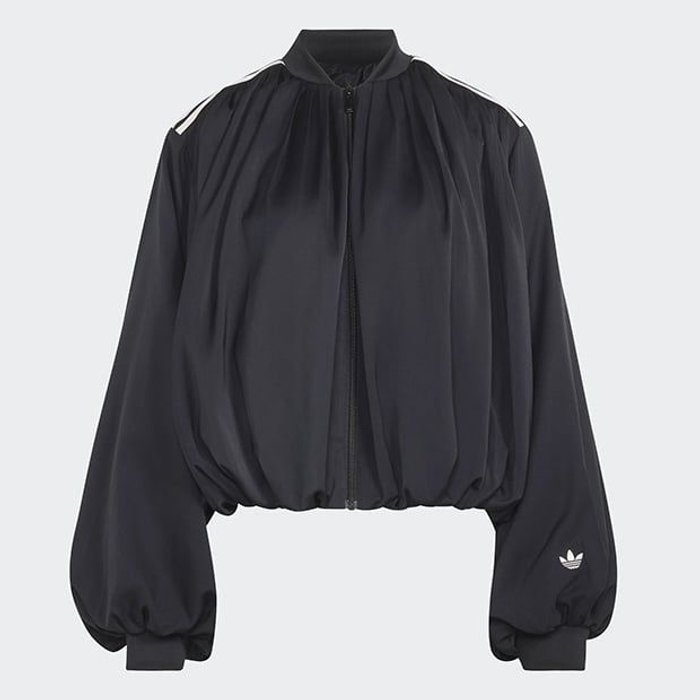 adidas originals SATIN PLEATED TRAC ジャージ/トラックトップ