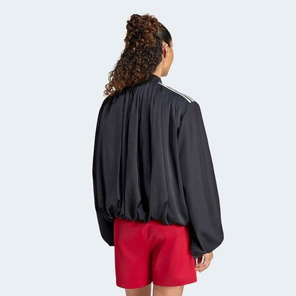 adidas originals SATIN PLEATED TRAC ﾌﾞﾗｯｸ