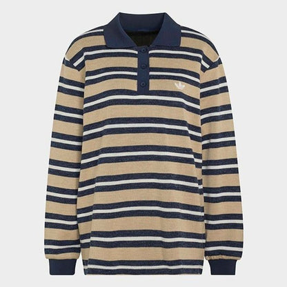 adidas originals STRIPE KNITTED POL ｶｰｷｽﾘｰ