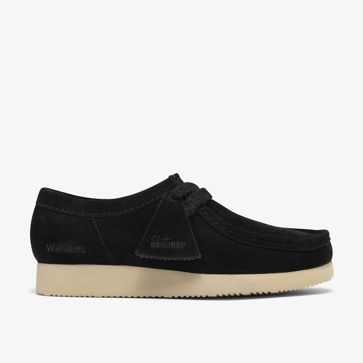 CLARKS Wallabee Lite. Black Sde