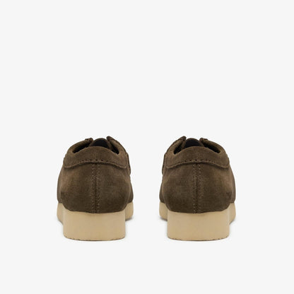 CLARKS Wallabee Lite. Dark Olive Sde