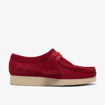 CLARKS Wallabee Lite. Red Suede
