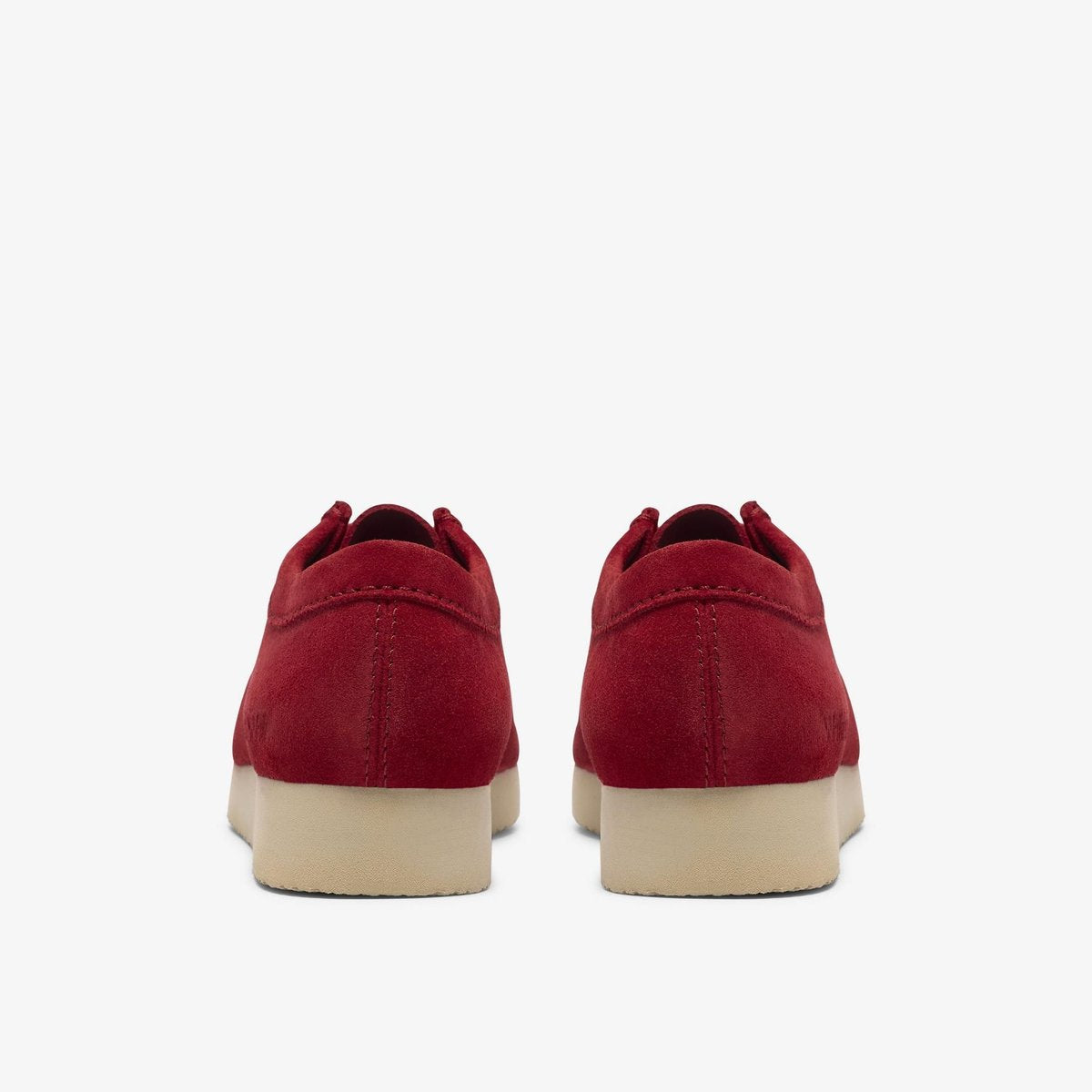 CLARKS Wallabee Lite. Red Suede