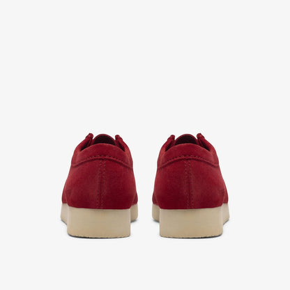 CLARKS Wallabee Lite. Red Suede