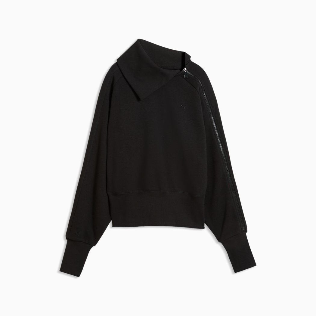 PUMA ASYMMETRICAL ZIP CREW