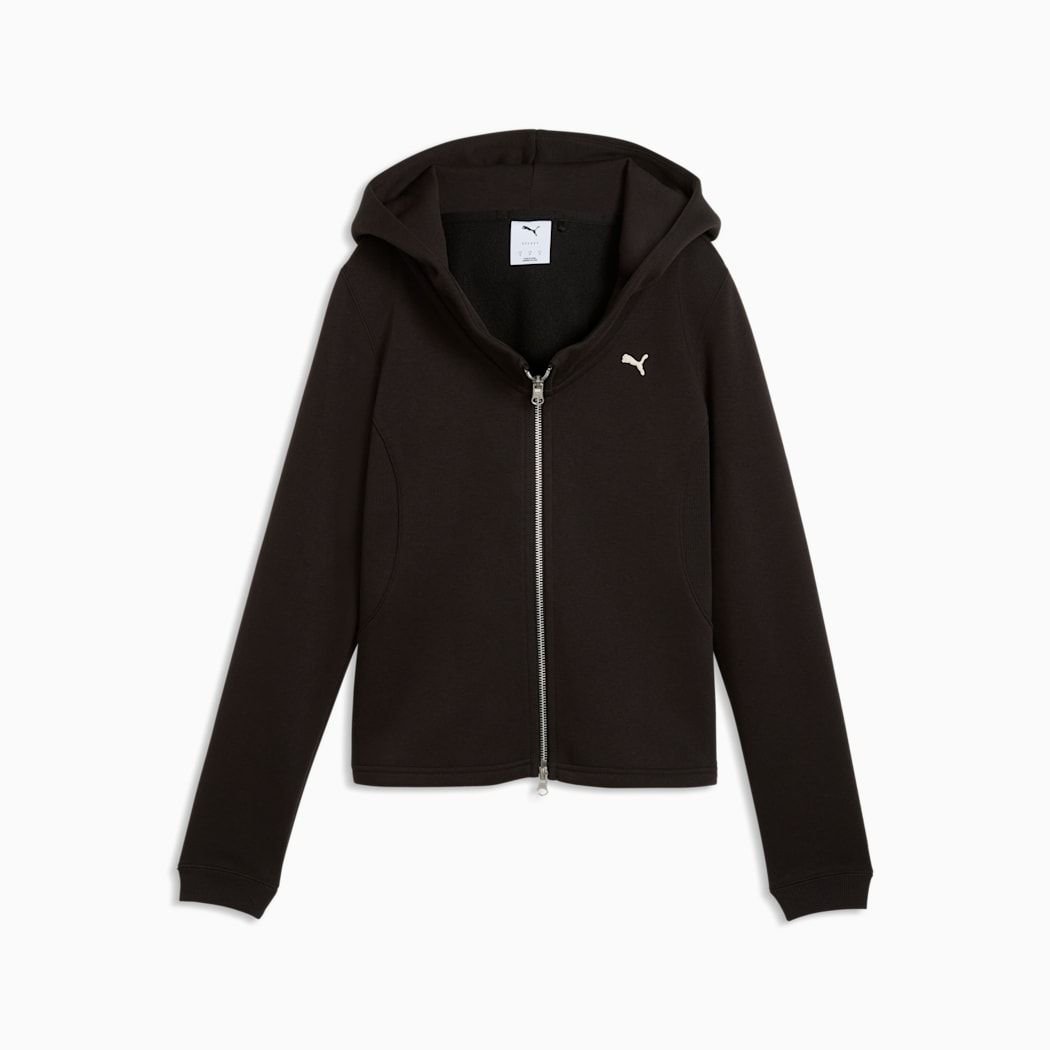 PUMA SELECT ESSSENTIALS W FULL-ZIP HOODY