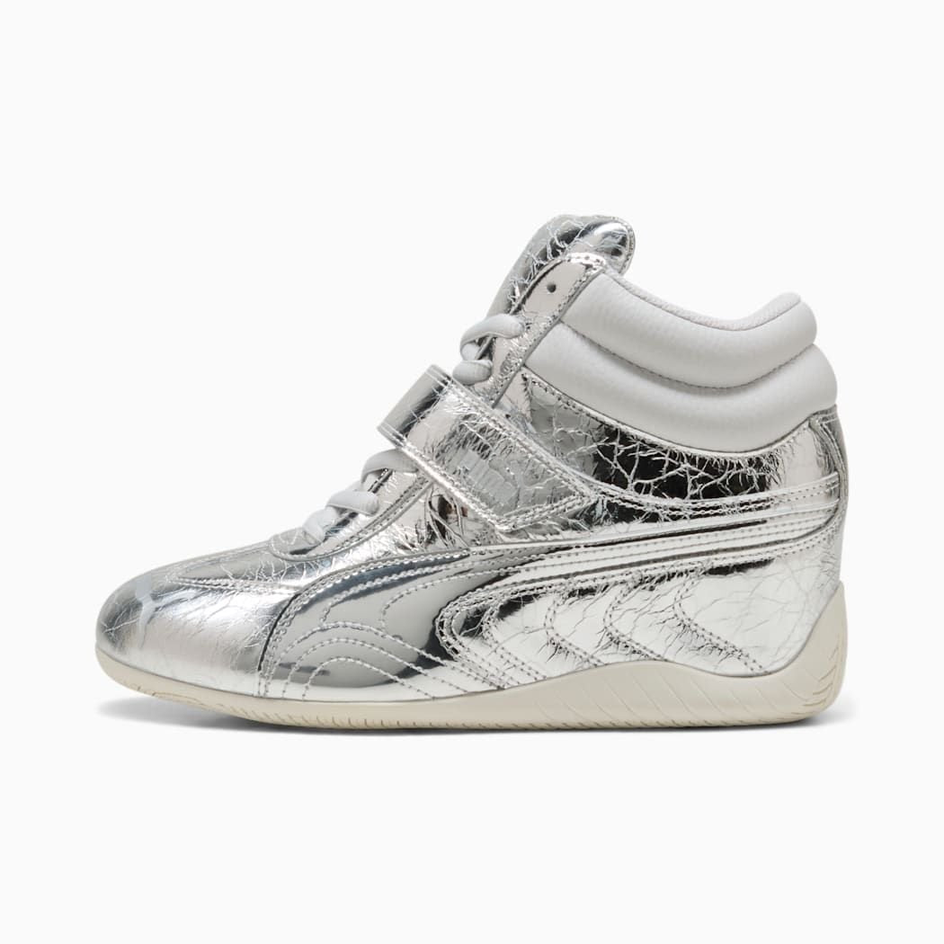 PUMA SPEEDCAT WEDGE LUSTRE WNS PUMA SILVER