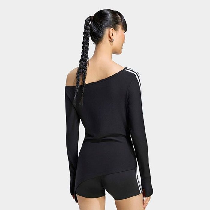 adidas originals ASYMETRIC TOP ﾌﾞﾗｯｸ