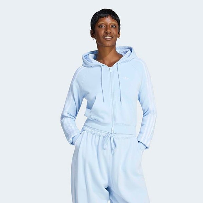 adidas originals GFX ZIP TOP ｸﾘｽﾀﾙｽｶｲ
