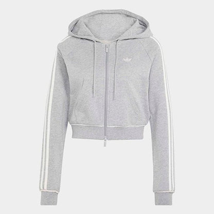 adidas originals GFX ZIP TOP ﾐﾃﾞｨｱﾑｸﾞﾚｰﾍｻﾞｰ