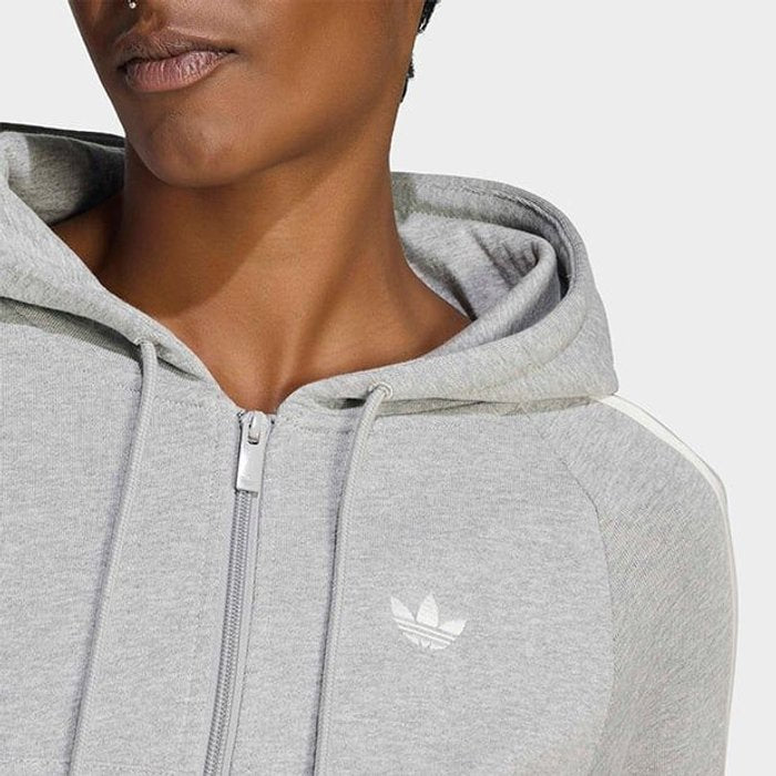 adidas originals GFX ZIP TOP ﾐﾃﾞｨｱﾑｸﾞﾚｰﾍｻﾞｰ