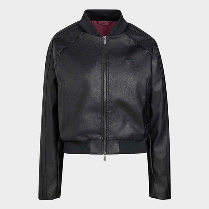 adidas originals PLEATHER SST TRACK ﾌﾞﾗｯｸ/ﾏﾙｰﾝ